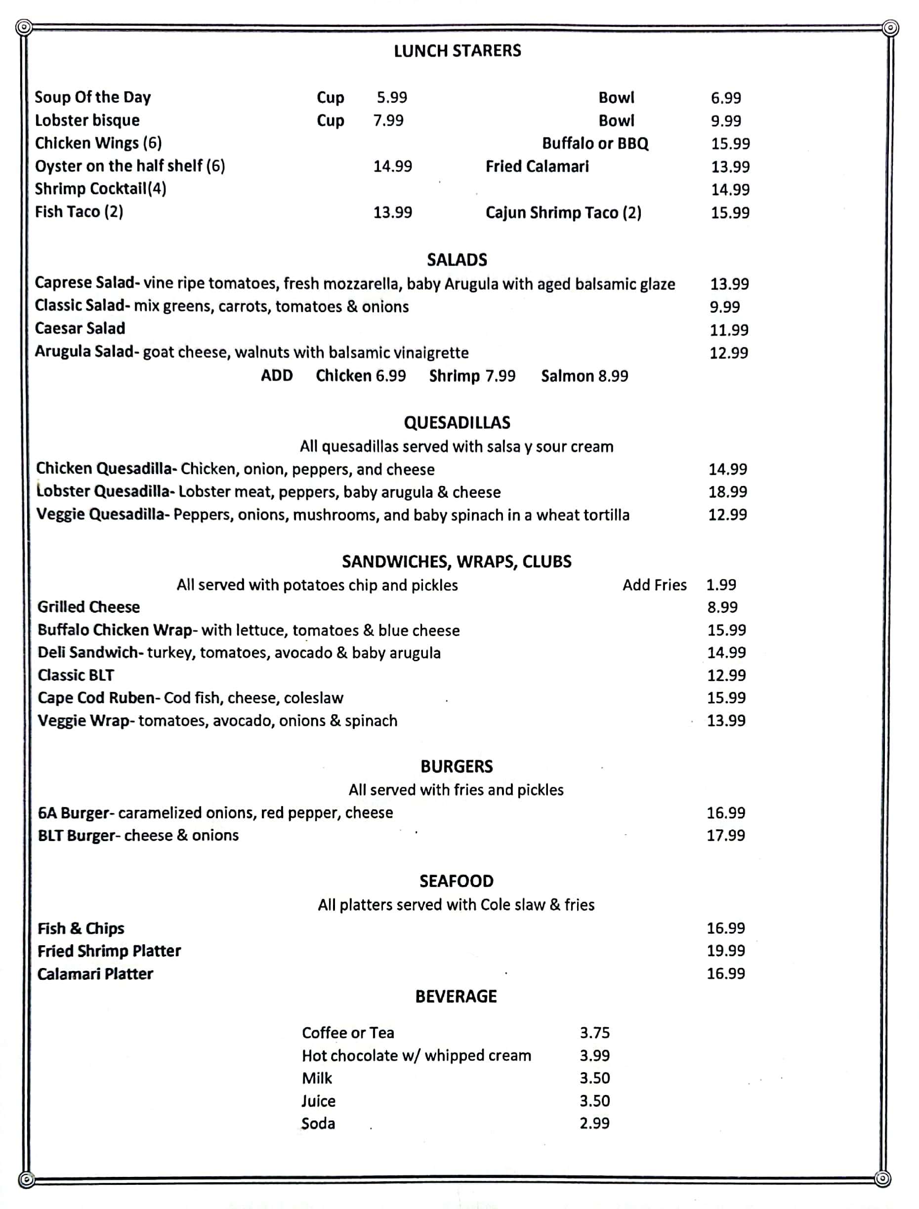 6a cafe M